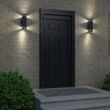 Artika 11.14" Indoor/Outdoor 2-Bulb Vertical Wall Light Black or Stainless Steel