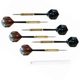 Barrington Palmer LED Dartboard Cabinet Set with 18" Bristle Board & 6 Steel-Tip Darts