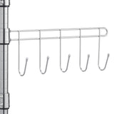 TRINITY EcoStorage 5-Tier NSF Rack w/ Pull-Out Baskets Wheels Adjustable Shelves