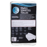 Unitex 100% Cotton Towels, 14 in x 17 in, 52-count Towels for Auto Detailing