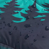 Below Zero Wearable Blanket Hoodie Waterproof Outdoor Camping Reversible 72x54