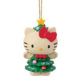 Jim Shore Hello Kitty and Friends Hand-Painted Christmas Ornaments, Set of 4
