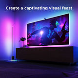 Govee Smart Floor Lamp 2, 60" RGBICWW LED Corner Lamp, 1725 lm Matter Compatible
