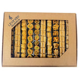 Libanais Baklava Assortment, 100-Piece 4 lb Tray with Walnut, Almond, Pistachio