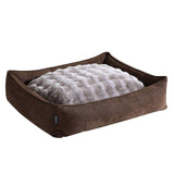 Tempur-Pedic All Season Pet Bed Cooling Faux Fur Reversible Washable Cover Large