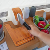 Step2 Garden Fresh Kitchen w/ Lights & Sounds, Kids Pretend Play Realistic, Gift