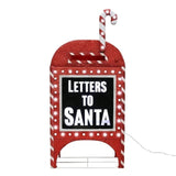 Member’s Mark 48" Pre-Lit Letters to Santa Mailbox with Motion, Music & 319 LED Lights