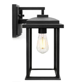 Energetic Lighting Modern 15" Coach Light - 800lm Matte Black Wall Light