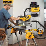 DeWalt 6 Gallon Wall Mount Wet Dry Vacuum Cleaner, 5 HP HEPA Bundle 20ft Hose
