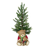 Member’s Mark 36" Pre-Lit Nostalgic Christmas Topiary with Teddy Bear Base & 50 LED Lights