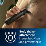 Philips Norelco 24-in-1 All-in-One Trimmer MG9526/40, Cordless Beard, Hair & Body Grooming Kit
