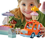 LEGO Duplo Bluey's Family House with Memory Game + Ice Cream Trip with Bluey Set