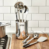 All-Clad 8-piece Stainless Steel Kitchen Utensil Set, 18/10 Stainless Steel Tool
