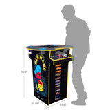 Arcade1Up PAC-MAN Pub Table Arcade Machine – 12 Classic Games, Light-Up Deck