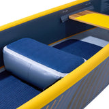Aqua Marina Tomahawk Air-C Inflatable Canoe – High-Pressure Drop Stitch Touring Canoe with 2 Paddles