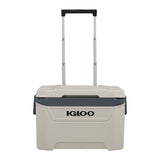Igloo 60-qt Sunset Roller Cooler, Wheeled Chest Cooler 4 Days Ice Retention
