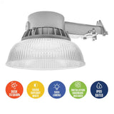 Westinghouse 5000-Lumen LED Barn Lights with Dusk-to-Dawn Sensor, Set of 2