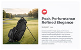 Big Max Summit Lux Hybrid Premium PU Cart & Stand Golf Bag with 14-Way Divider