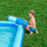 H2OGO! Kids Waterslide w/ Splash Pool Inflatable Mega Water Park Elephantastic