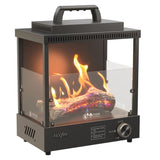 Alogfire Portable Gas Heater, 8200 BTU Realistic Wood Log Burning Gas Fire Place