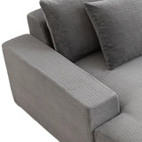 Sealy Calin Upholstered Foam Lounger – Oversized Plush Lounge Chair with Pocket Coil Support