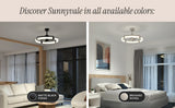 Artika Sunnyvale 28" LED Fandelier with Remote, Dimmable Light & 3 Fan Speeds