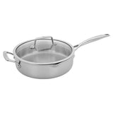 Henckels Legacy Tri-Ply Clad 12 Piece Stainless Steel Cookware Set, All Stovetop