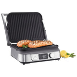Cuisinart 5-in-1 Reversible Griddler, Digital Grill Griddle Contact Grill Panin