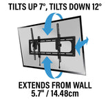SANUS Preferred 42"-90" SLT4 Tilting TV Mount, Advanced Tilt Premium TV Mount