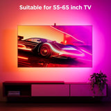 Govee Smart TV Backlight 3S RGBIC LED Strip Light for 55-65" TVs, Camera Sync