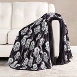 Life Comfort 60"x70" Ultimate Textured Throw, Reversible Ribbed Plush & Faux Fur