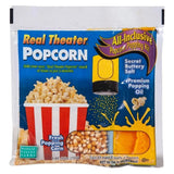 Whirley Pop 6-Quart Stainless Steel Popper with 3 Popping Kits - Popcorn Maker
