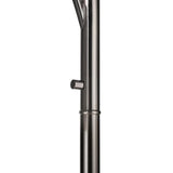 Bridgeport Designs Everett Downbridge Floor Lamp – Adjustable Reading Lamp with Linen Shade, Light Diffuser & LED Bulb