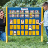 Eastpoint Sports Giant Guess Who? Doublesided Game Board w/ 48 pc 4" x 6" Cards