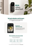 Blink Whole Home Security Camera Bundle – Doorbell, 3 Cameras & Pan-Tilt Camera