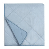 Pem America Cooling Blanket - Reversible Nylon Spandex 92" x 98" Soft Quilt