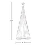 Member’s Mark 12' Pre-Lit Multicolor Lightshow Tree with 1,065 RGBIC LEDs & Remote