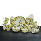 40-Piece Mikasa Lemons Bone China Dinnerware Set – Service for 8