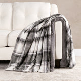 Life Comfort Ultimate Textured Throw, 60×70 Reversible 670 GSM Faux Fur Blanket