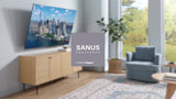 SANUS Preferred 42"-100" Advanced Tilt TV Wall Mount, 6" Extend Medium SLT4B-B1
