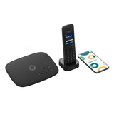 Ooma Telo Air 2 Wireless Wi-Fi Home Phone System with HD3 Cordless Handset, VoIP Service