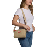 Hunter Women's Water-Resistant Crossbody Bag, Adjustable Multi-Zip Shoulder Purse
