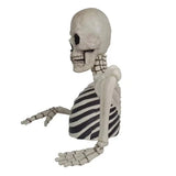 62" Giant Ground Breaking Skeleton with LCD Moving Eyes, Motion Sensor