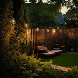 Feit Electric 50' LED Cafe String Light with 52 Clear LED Shatter-resistant Bulb