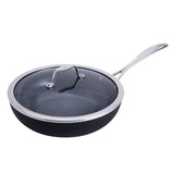 Henckels Capri Ceramic Non-Stick 11-Inch Perfect Pan with Glass Lid Italian-made