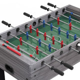 KETTLER Tournament Indoor Foosball Table – Glass Playfield, Telescopic Rods