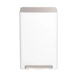 Kohler 47L Step Trash Can, Stainless Steel 13 Gallon Kitchen Trash Can w/ Quiet Lid