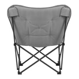KingCamp Oversized Padded High Back Camping Chair – Heavy Duty Folding Outdoor Chair with Ergonomic Backrest, Removable Washable Cover, 300 lb Capacity