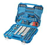 Channellock 225-Piece Professional Mechanic's Tool Set, SAE/Metric, 1/4", 3/8" & 1/2" Drive