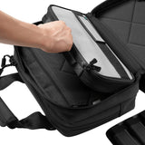 Savior Equipment Dual Pistol Range Bag with Padded Pockets Magazine Holder Strap